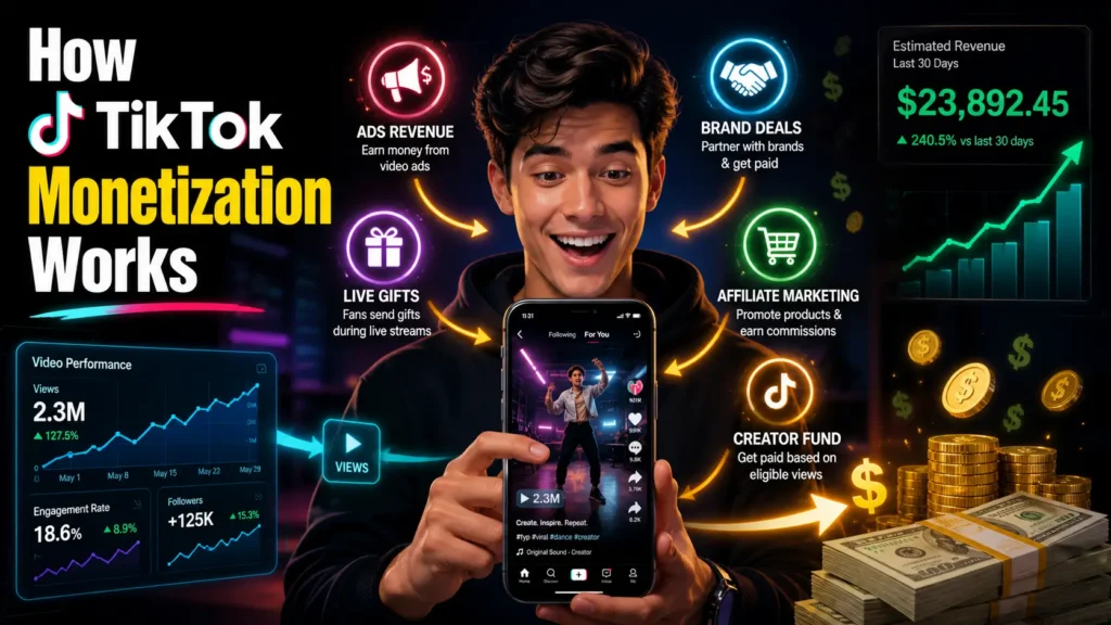 How TikTok Monetization Works