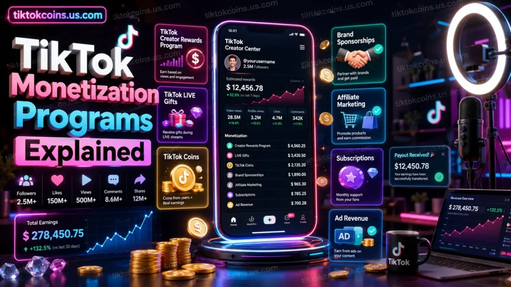 TikTok Monetization Programs Explained