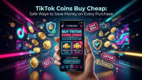 tiktok coins buy cheap