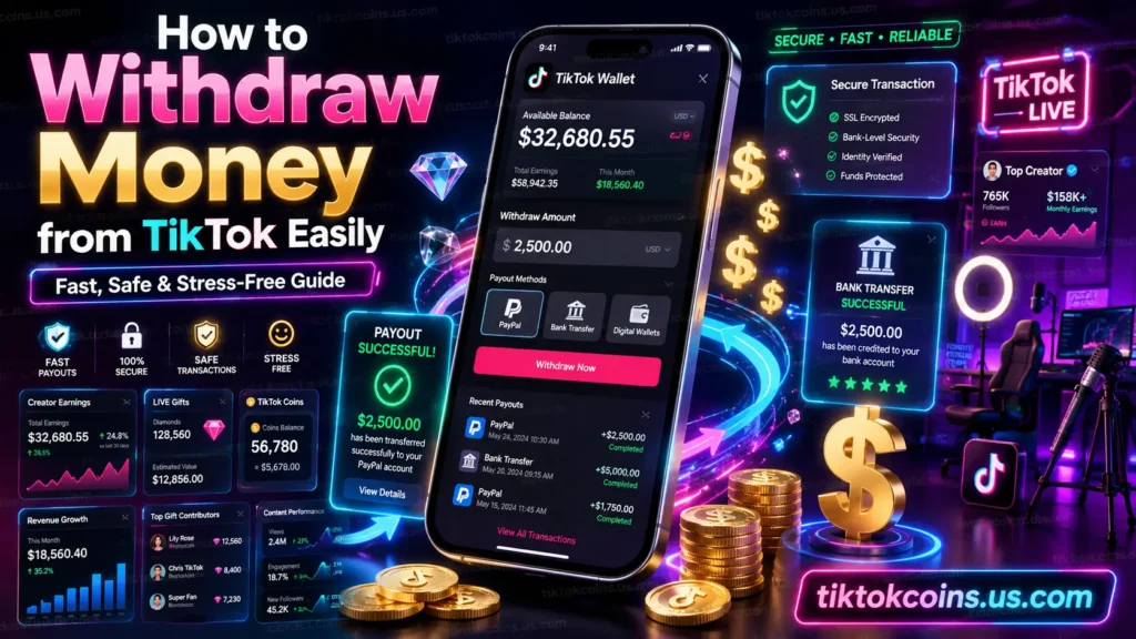 How to Withdraw Money from TikTok Easily