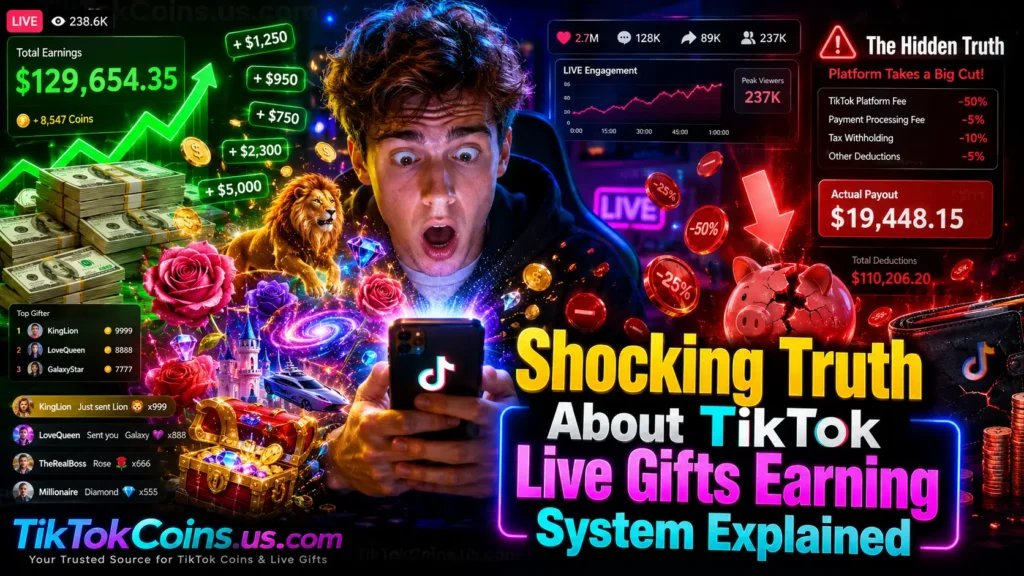 Shocking Truth About TikTok Live Gifts Earning System Explained 