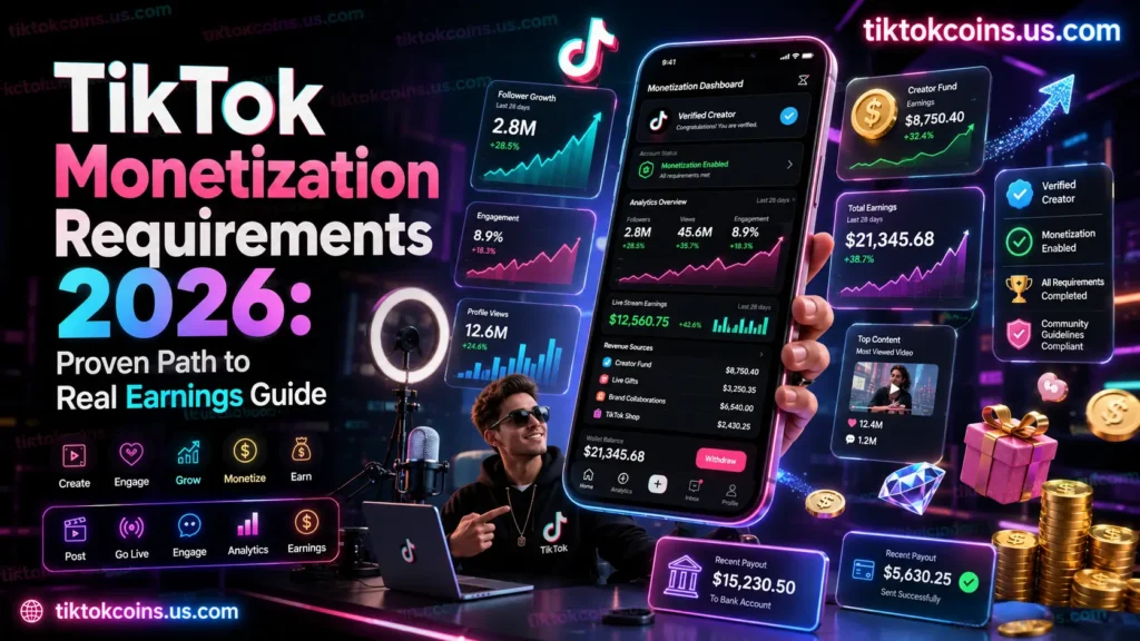TikTok Monetization Requirements