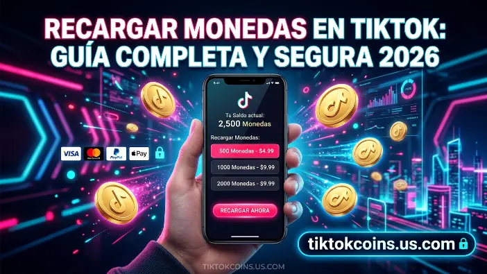 Recargar Monedas en TikTok